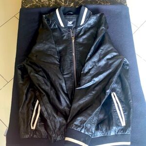 X-ray leather jacket